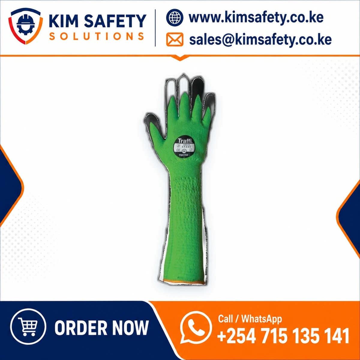 Anti-Cut Gloves (TraffiGlove) — KimSafety