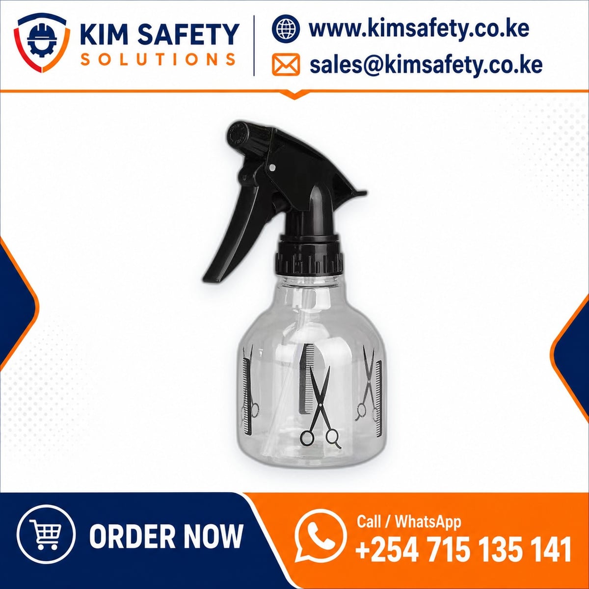Barber Spirit Spray Bottles — KimSafety