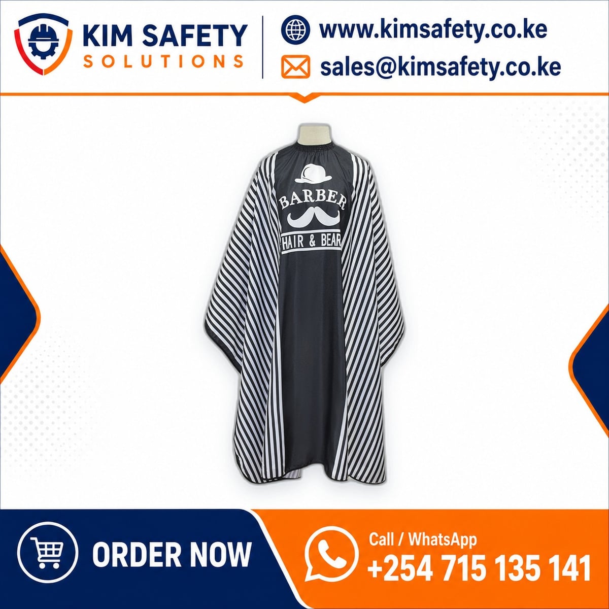 Barber Wrap Capes — KimSafety