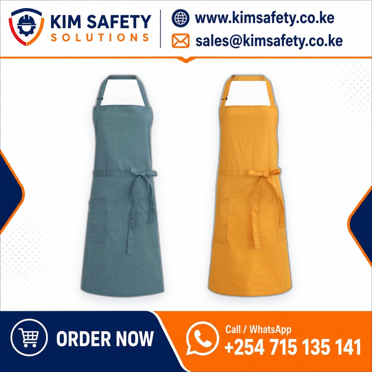 Cotton Aprons — KimSafety