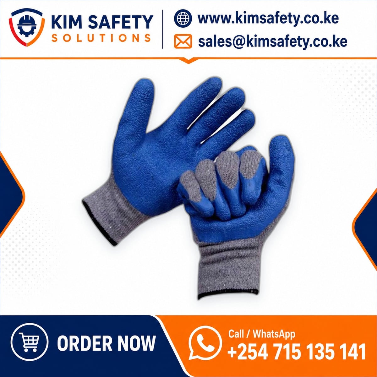 FlexiGlove Nitrile Work Gloves (Pair) — KimSafety