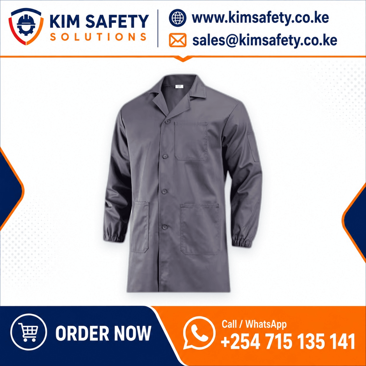 Food Industry Dustcoats — KimSafety