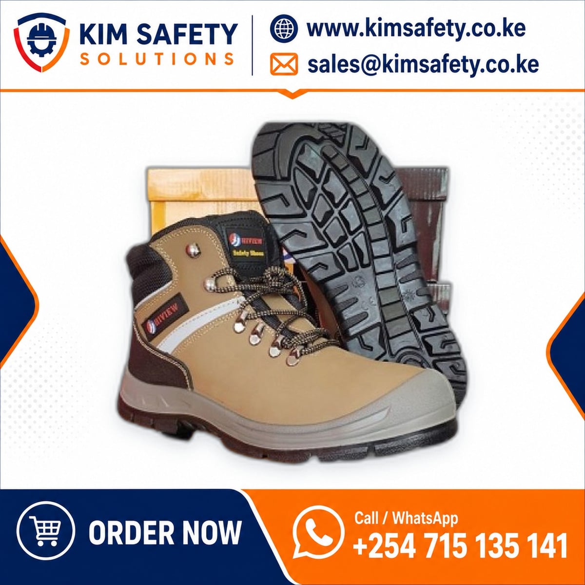 HIVIEW Safety Boot HTS4101 — KimSafety