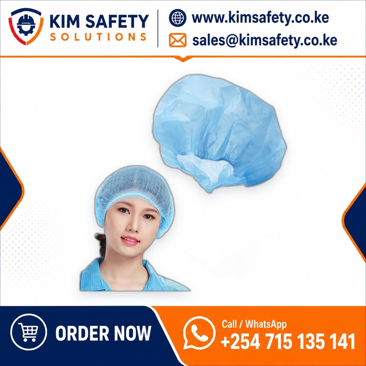 Hair Nets (Bouffant) — KimSafety