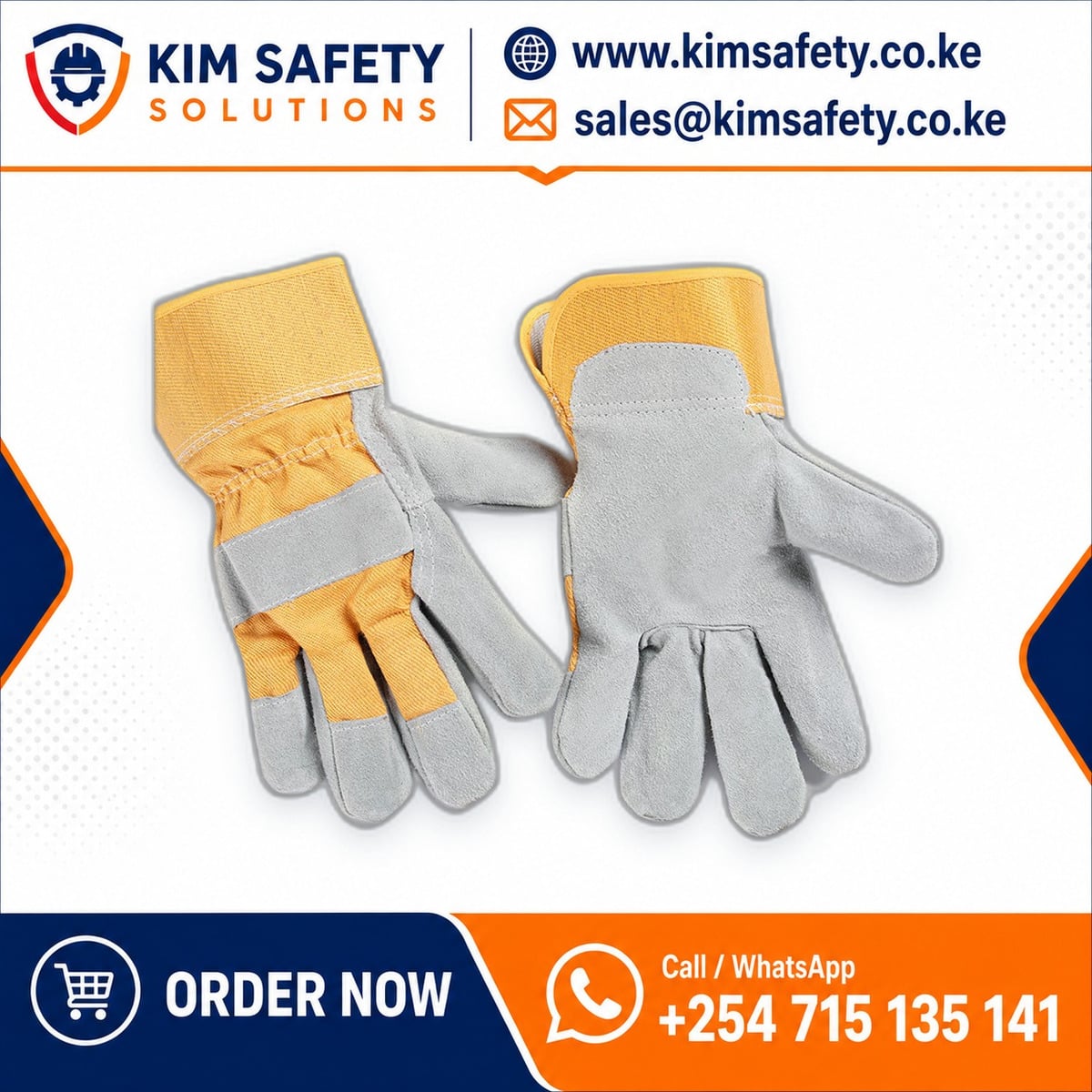 Leather Garden Gloves 10″ — KimSafety