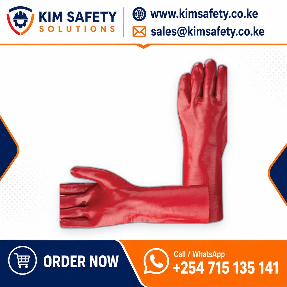 ComfortGrip Heavy-Duty Cleaning Gloves (Pair) — KimSafety