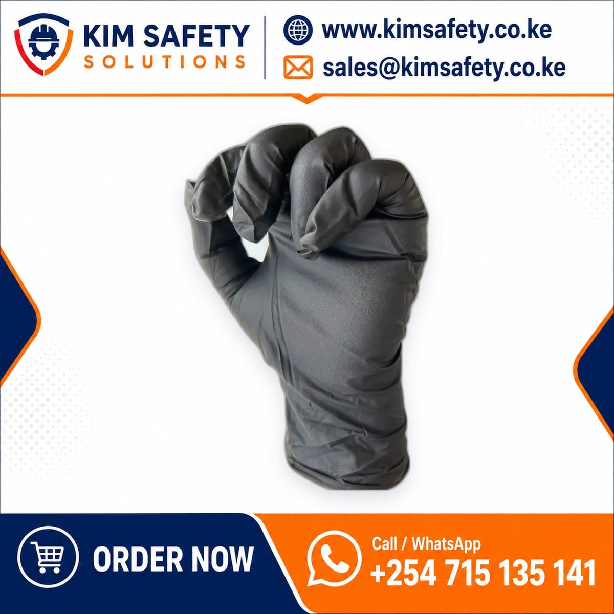 Nitrilution Exam Gloves — Nitrile Powder-Free — KimSafety
