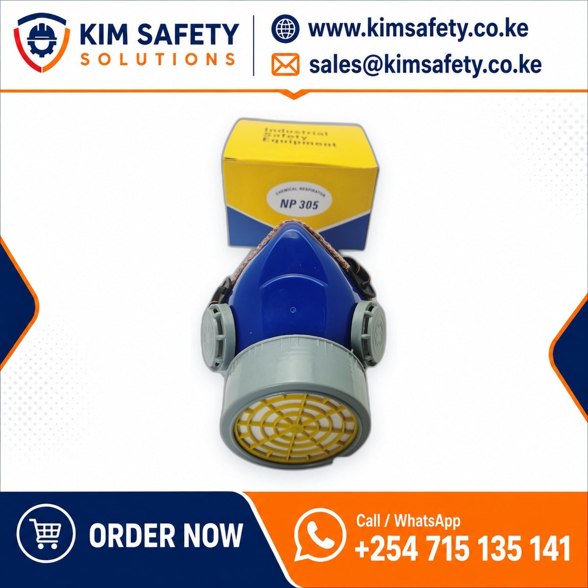 Single Respirator Mask (NP307) — KimSafety