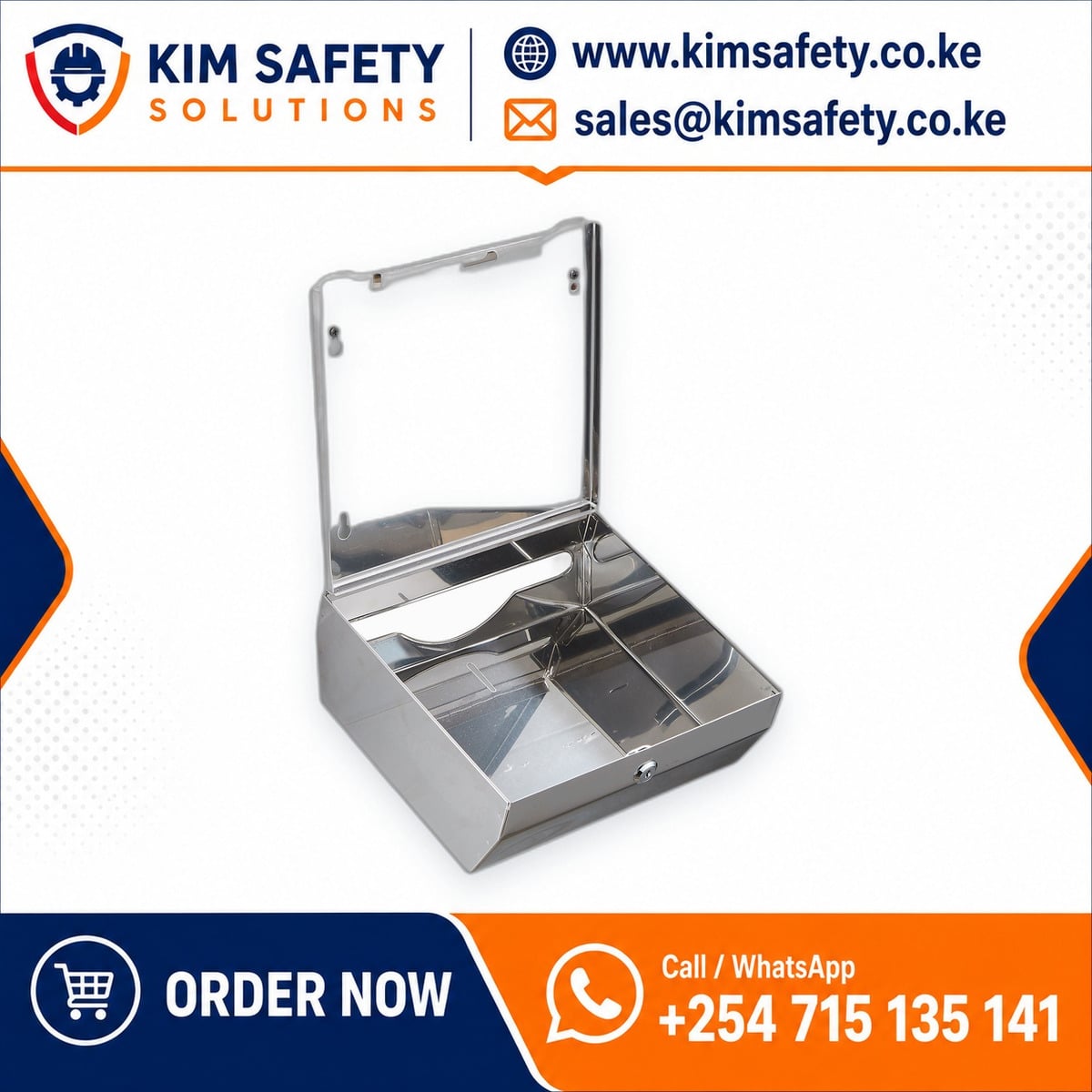 Stainless Steel Tissue Holders — KimSafety