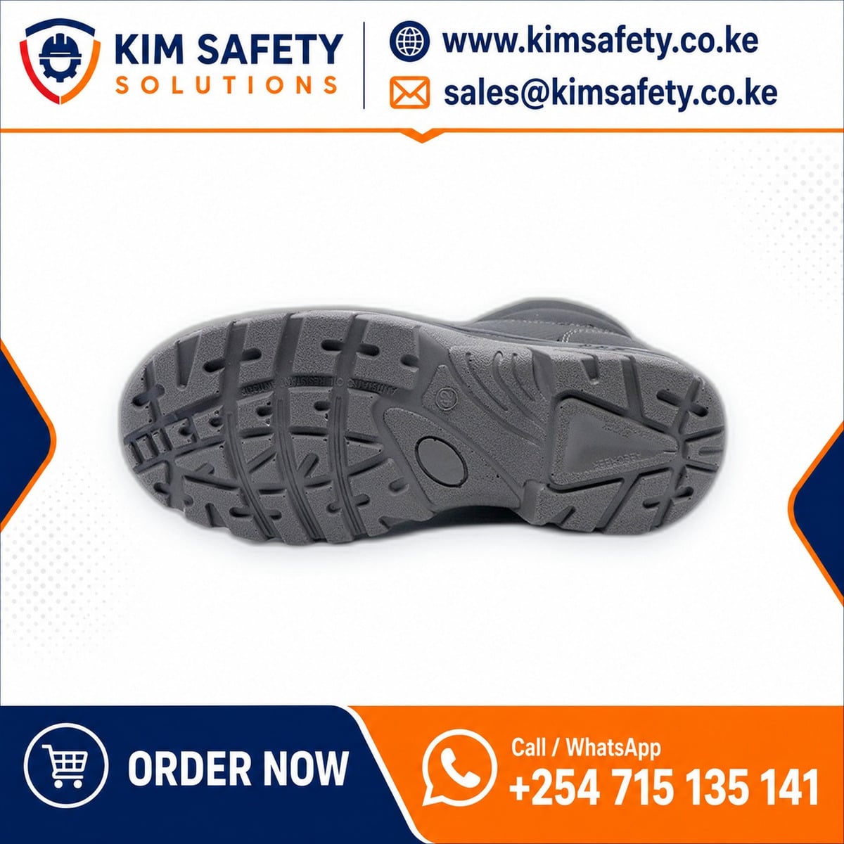 Steel-Toe Safety Shoes — KimSafety