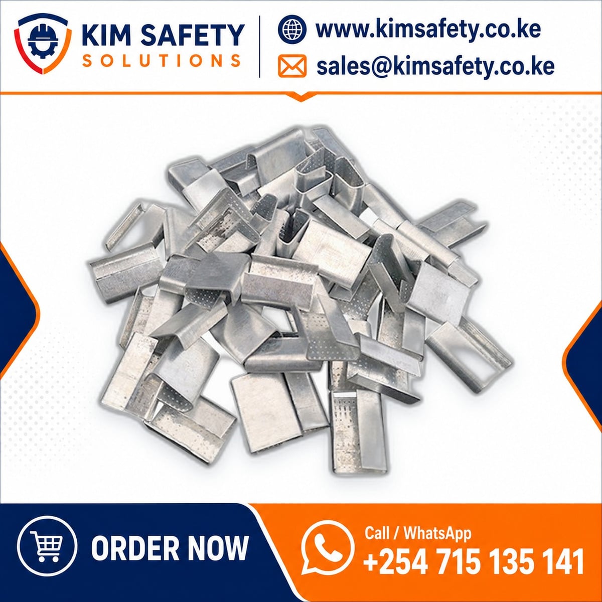 Strapping Metal Clips — KimSafety