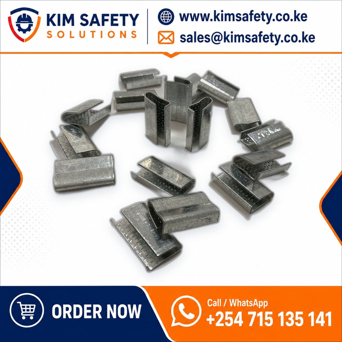 Strapping Metal Clips — KimSafety