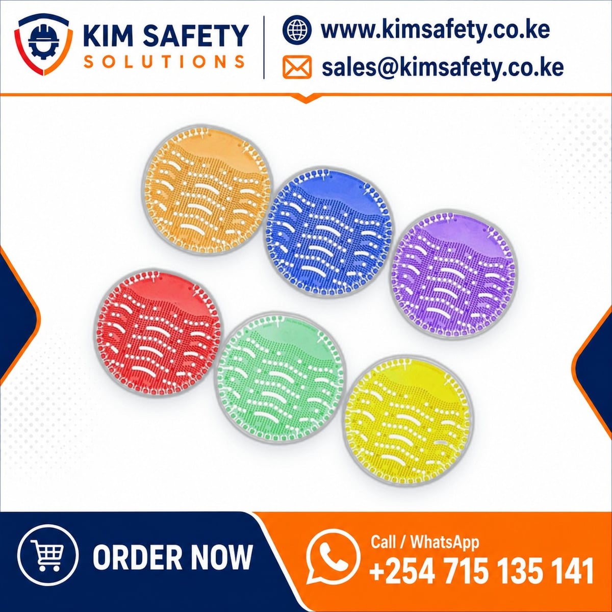 Urinal Screen Mats — KimSafety