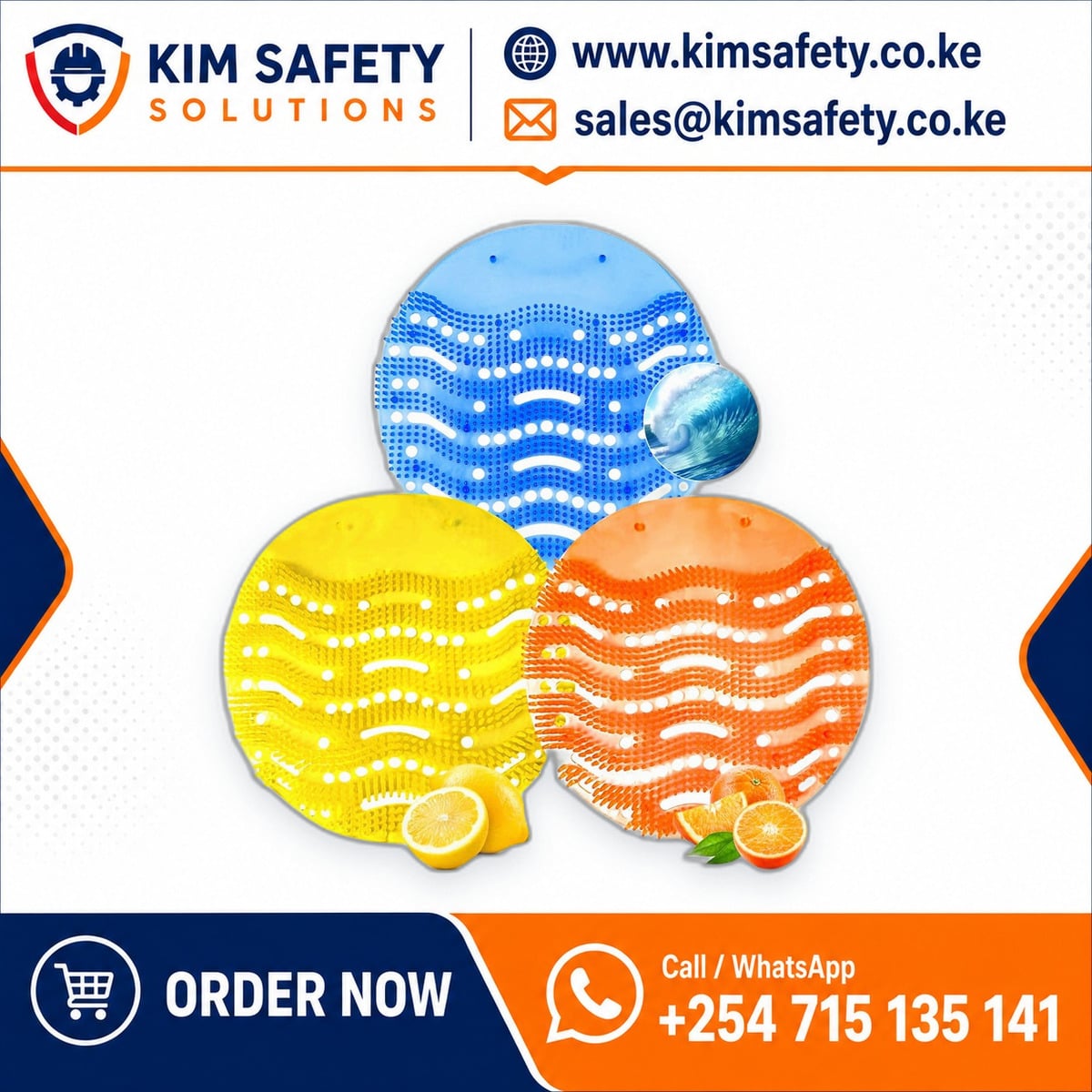 Urinal Screen Mats — KimSafety