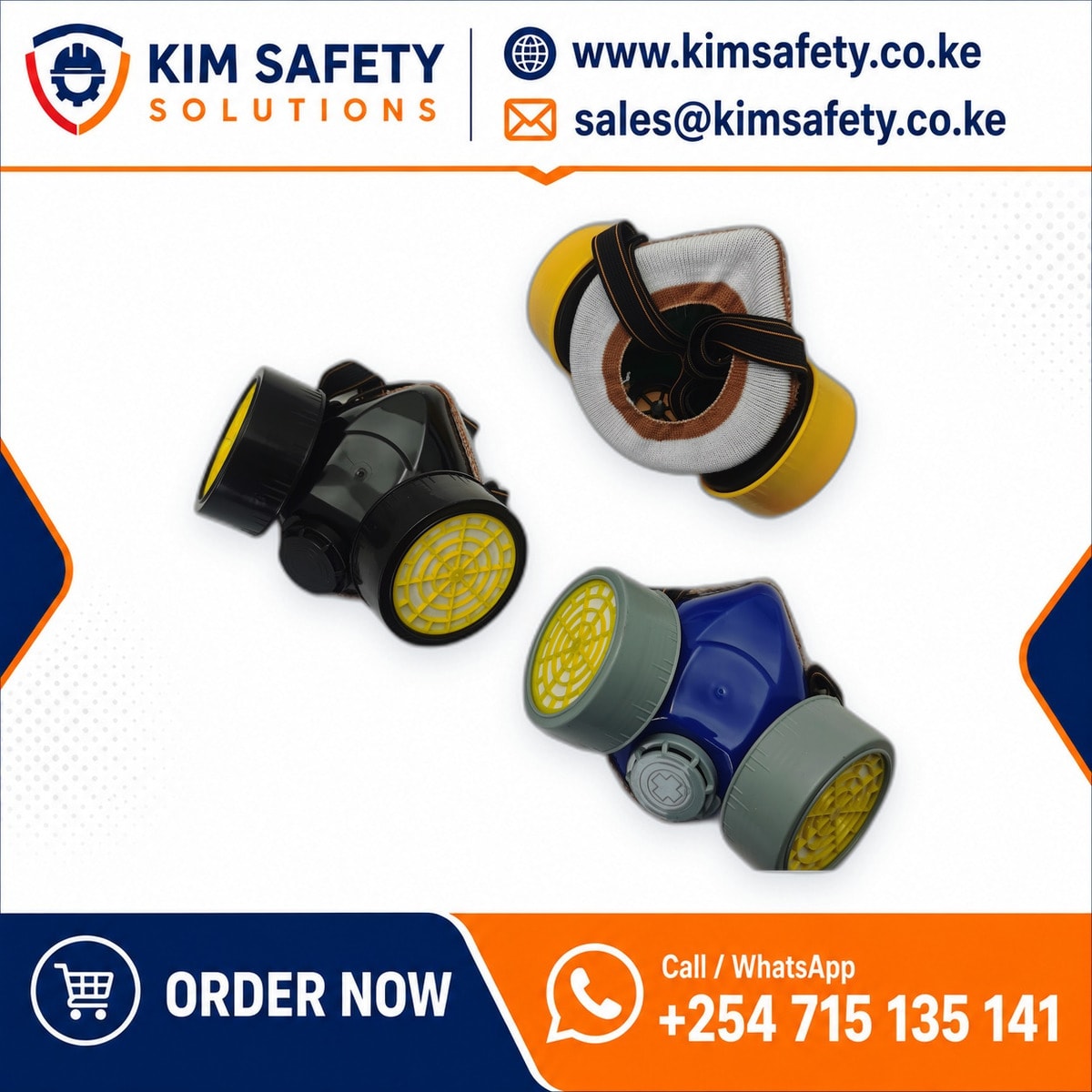 Double Respirator Mask (NP306) — KimSafety