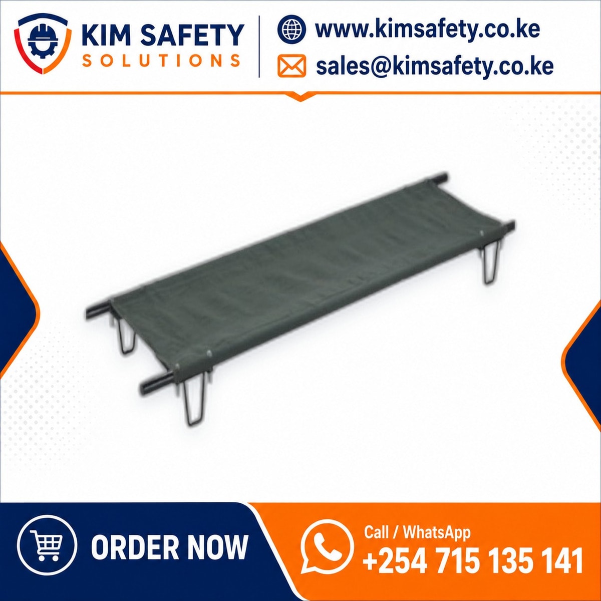 FirstAid Responder Stretcher — Foldable — KimSafety