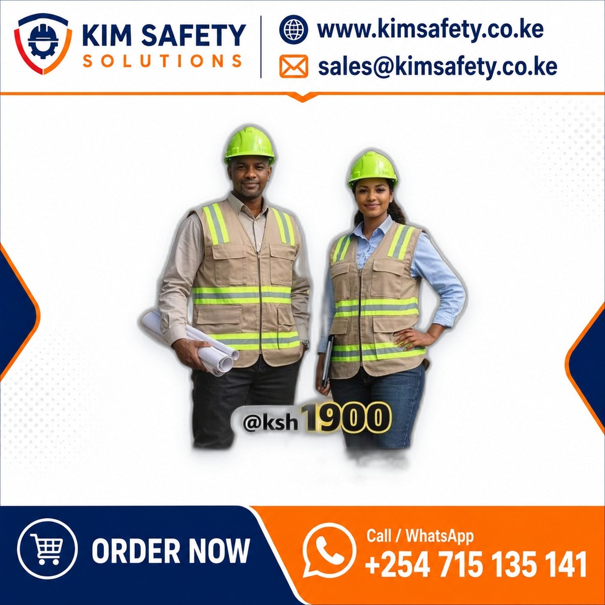 High-Quality Reflective Windbreaker — KimSafety