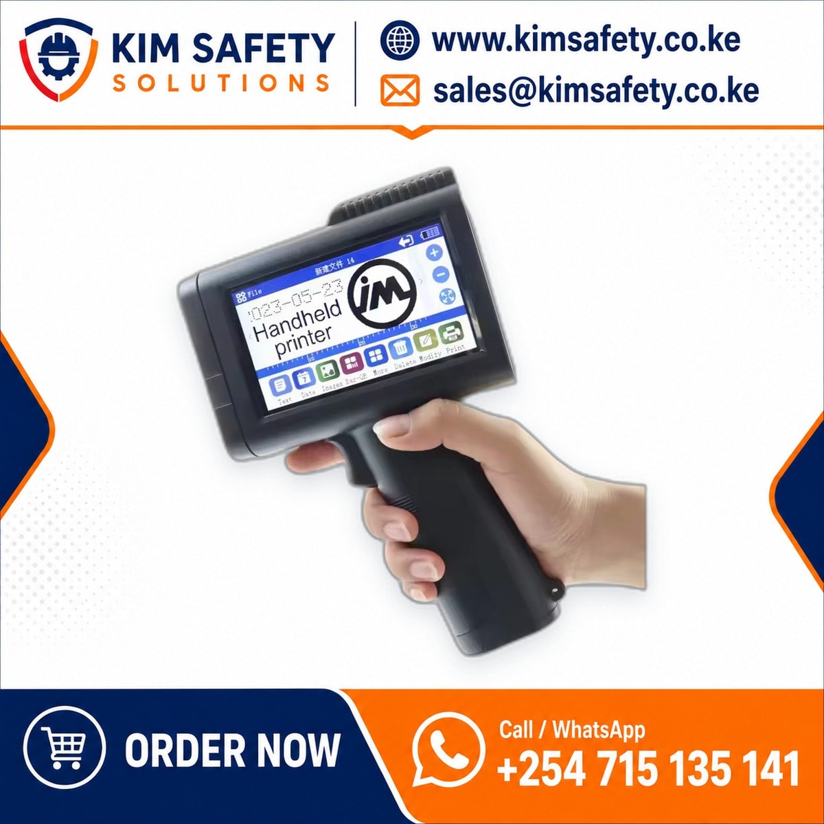 Handheld Inkjet Coding Printer — KimSafety