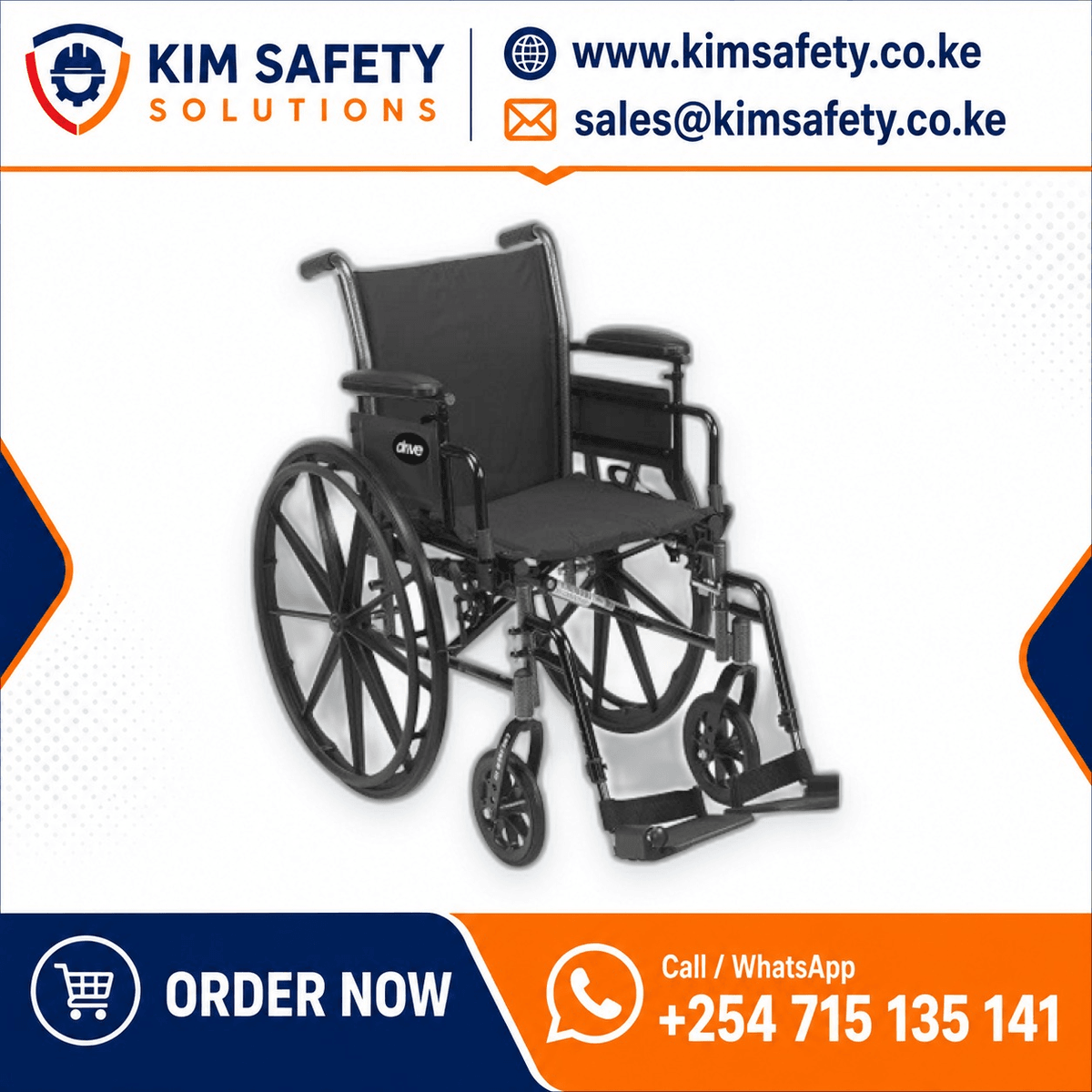 Foldable Wheelchair — KimSafety