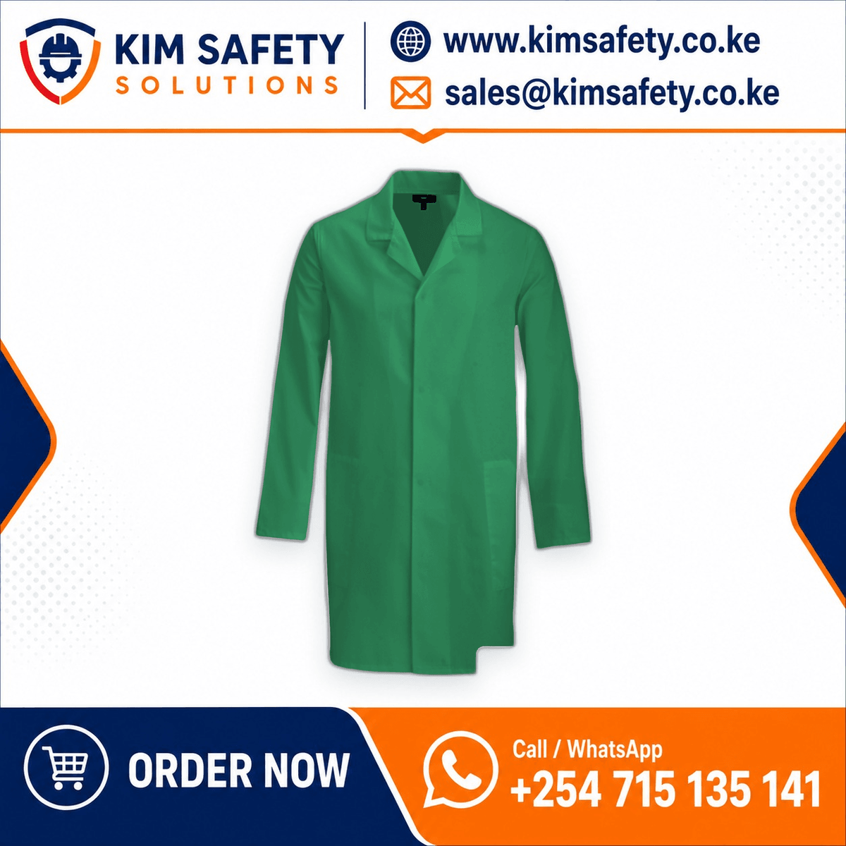 Food Industry Dustcoats — KimSafety