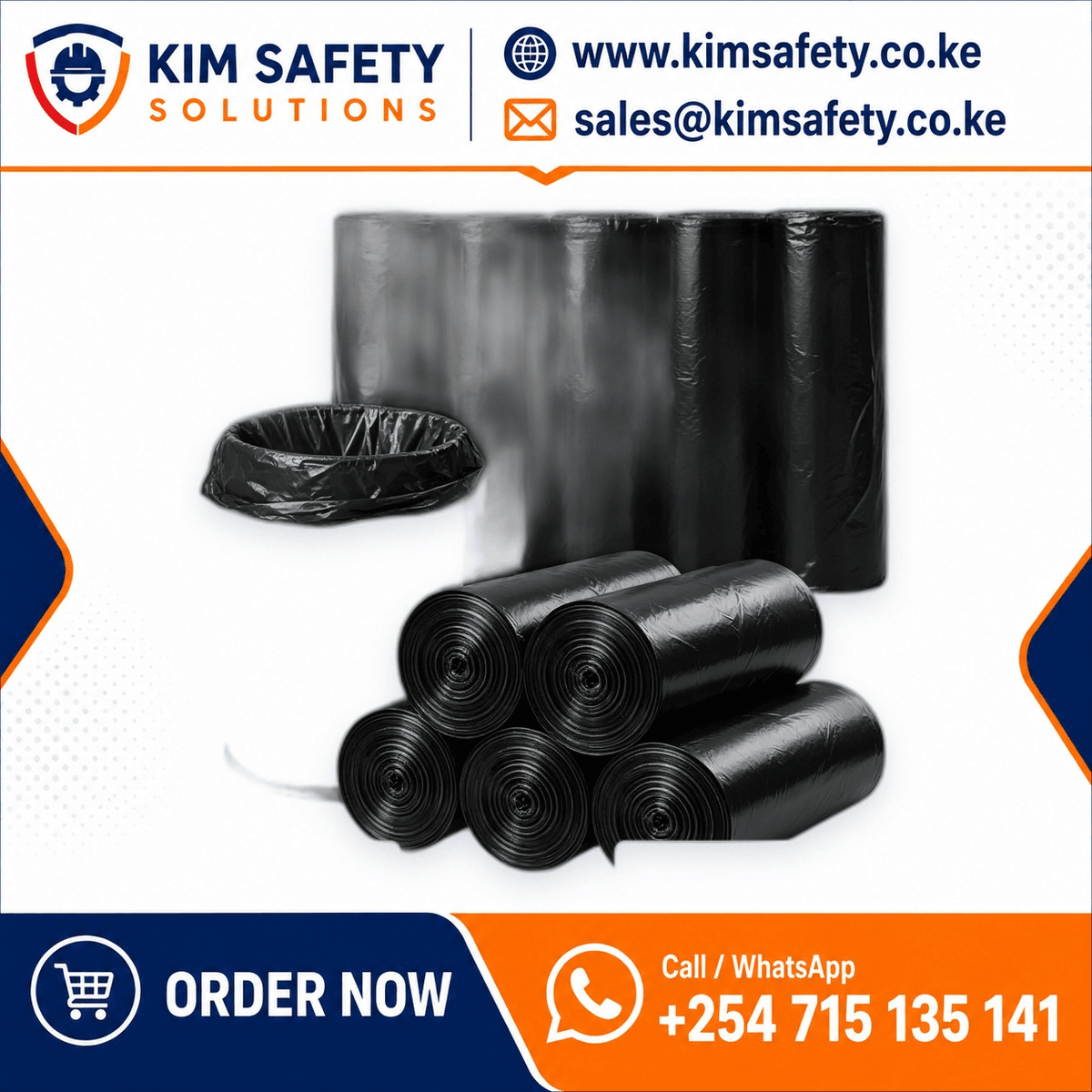 Food-Grade Biodegradable Garbage Bags — KimSafety