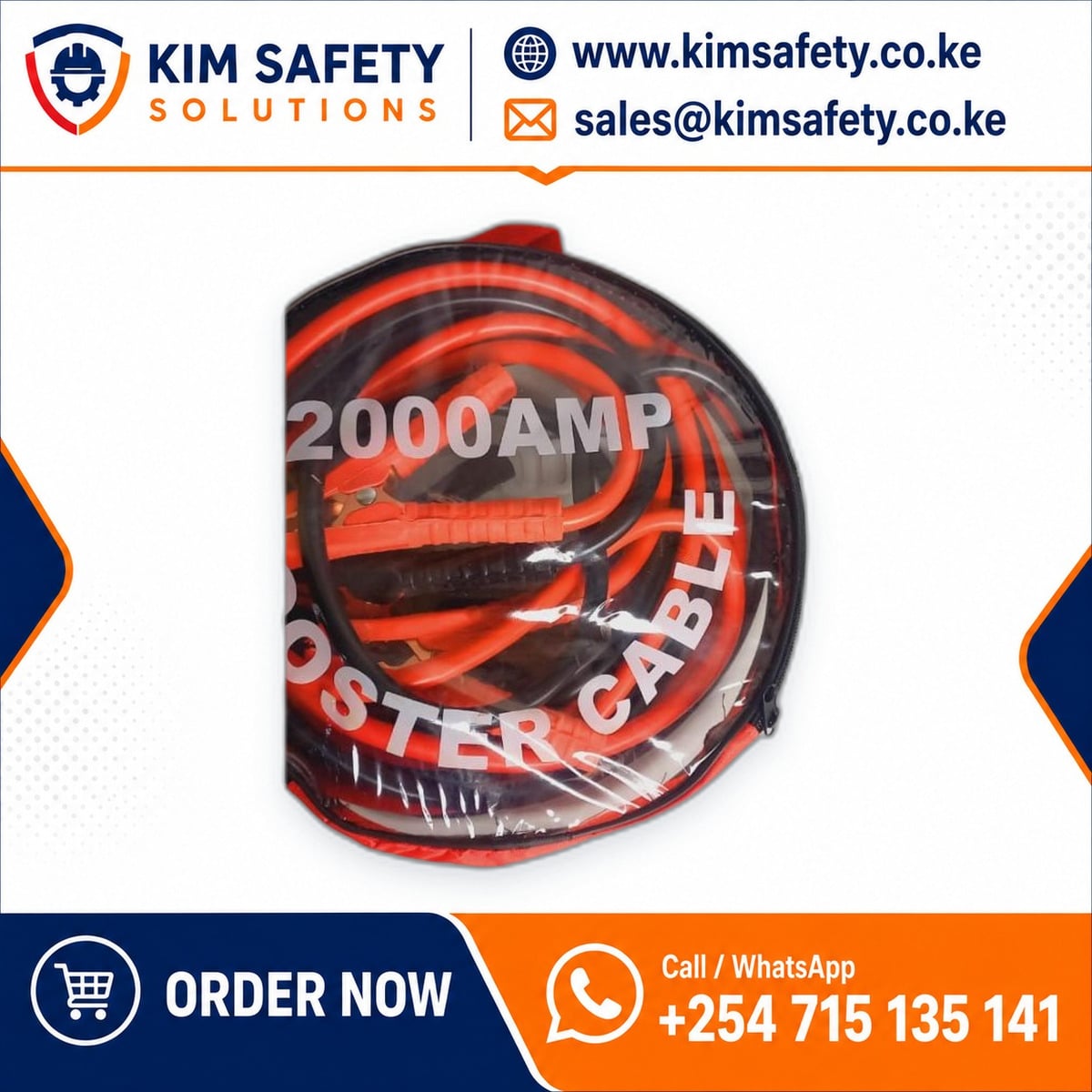 Jua Kali Booster Cable 2000 Amp — KimSafety