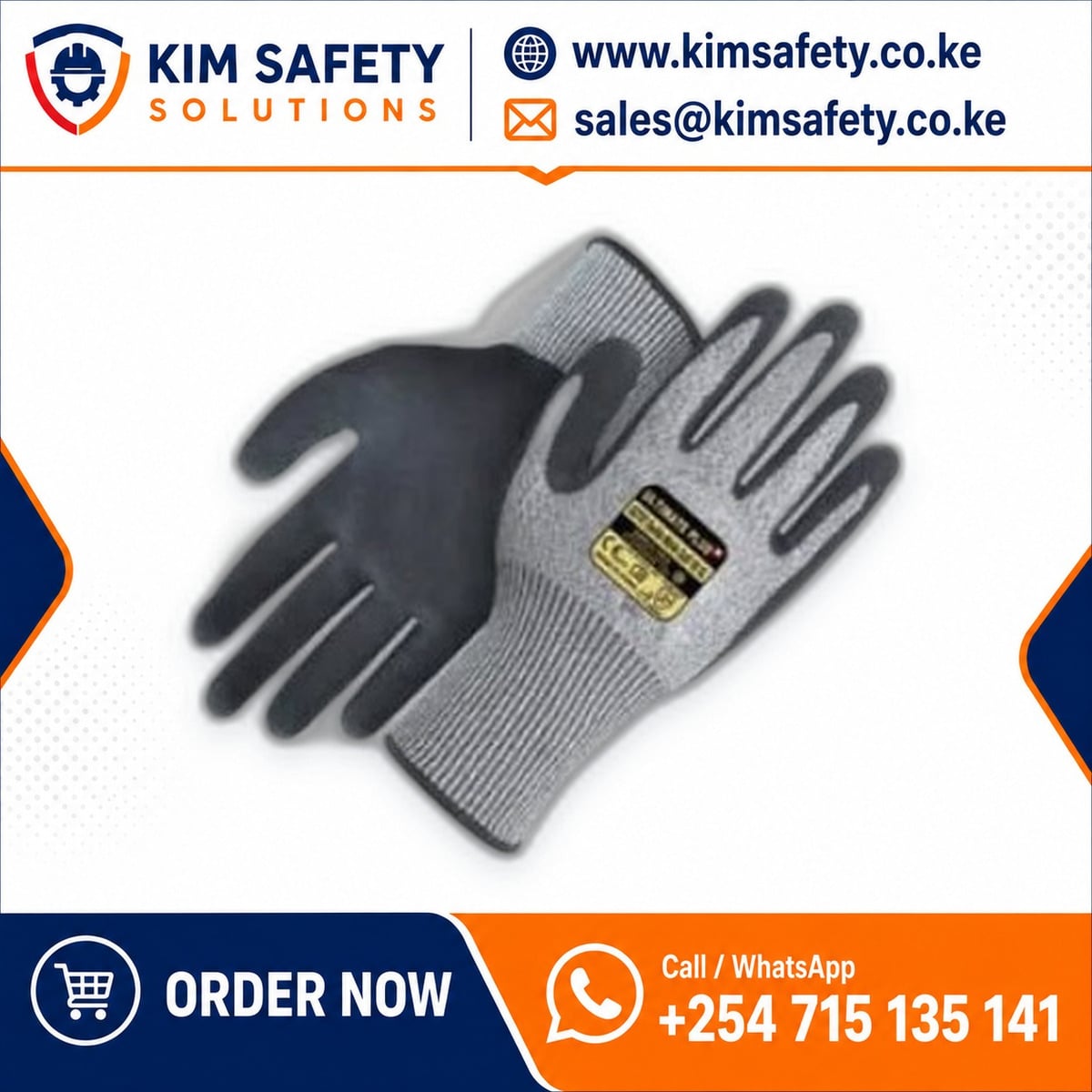 Ultimate Plus Cut-Resistant Gloves — KimSafety